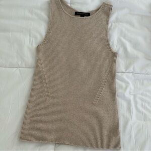 Banana Republic Ribbed Knit Shell Tank Top